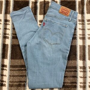 Levi's-311 Skinny Shaping Blue Jeans